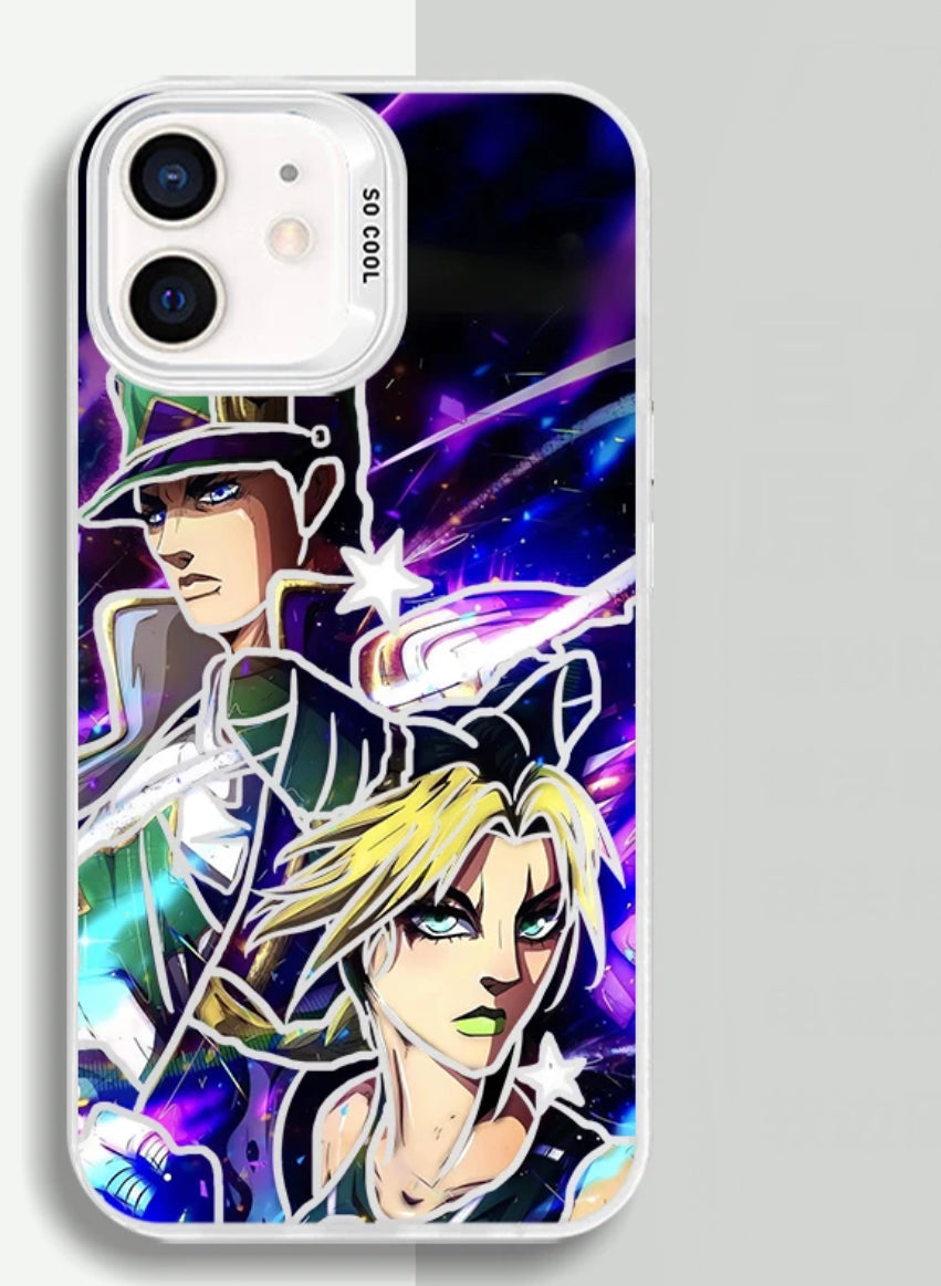 JOLYNE CUJOH X JOTARO KUJO JOJO ANIME PHONE CASE