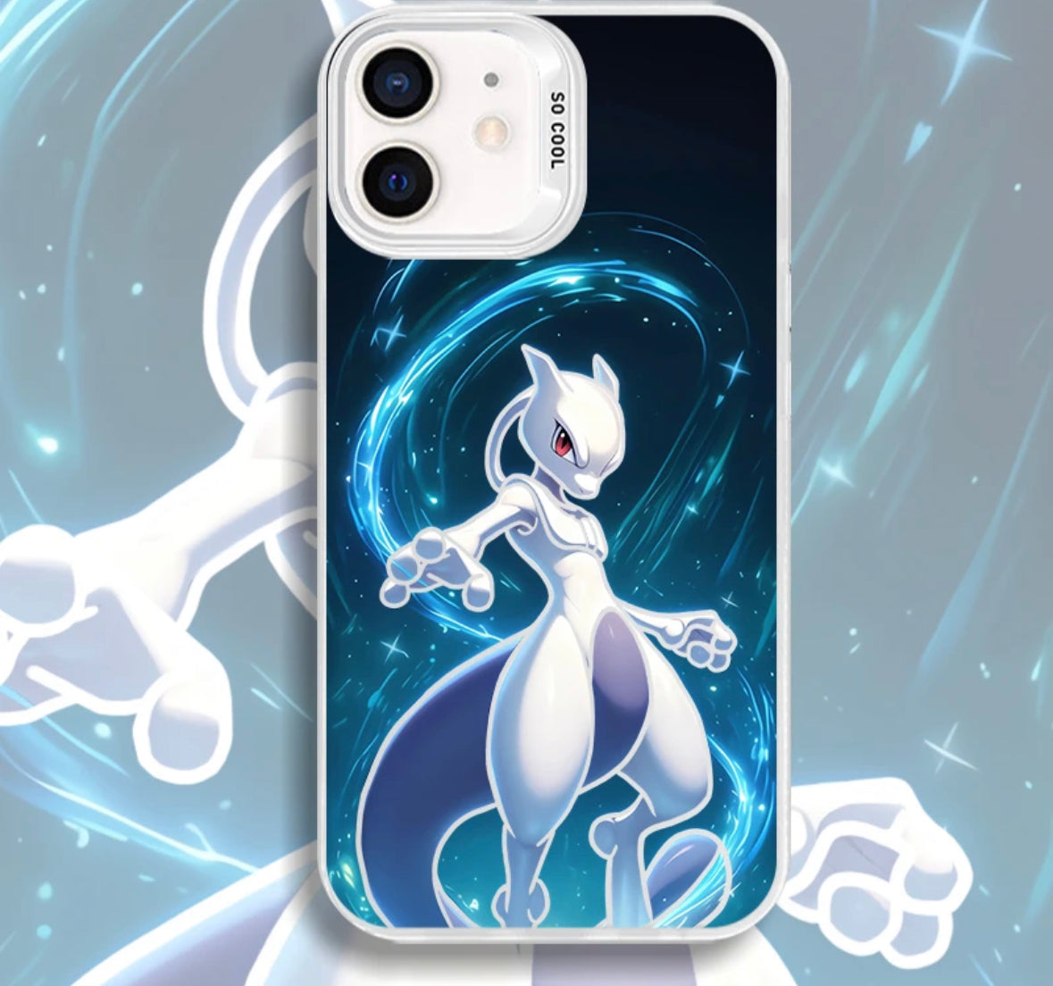 MEWTWO POKEMON ANIME PHONE CASE