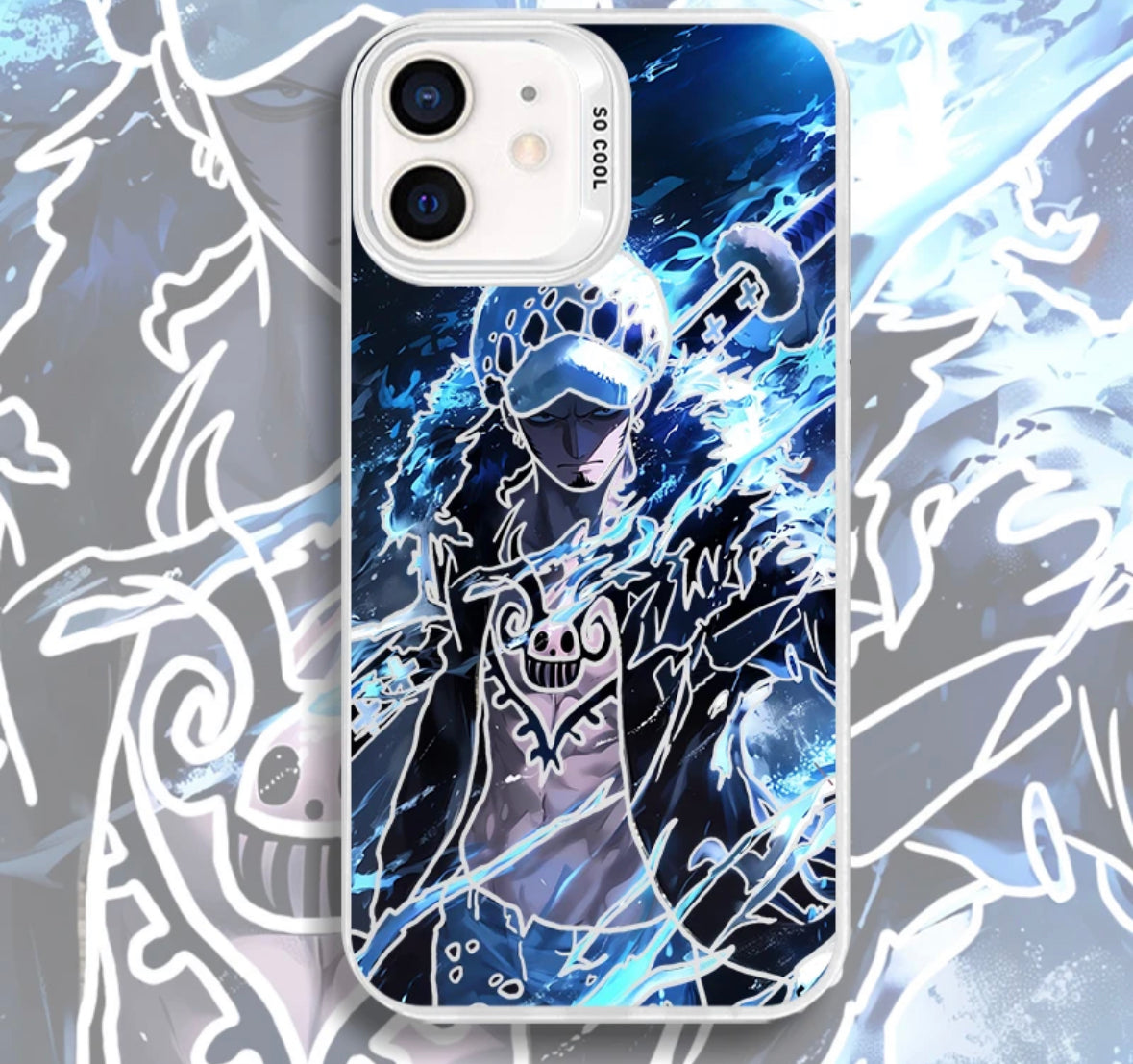 TRAFALGAR D LAW ONEPIECE ANIME PHONE CASE