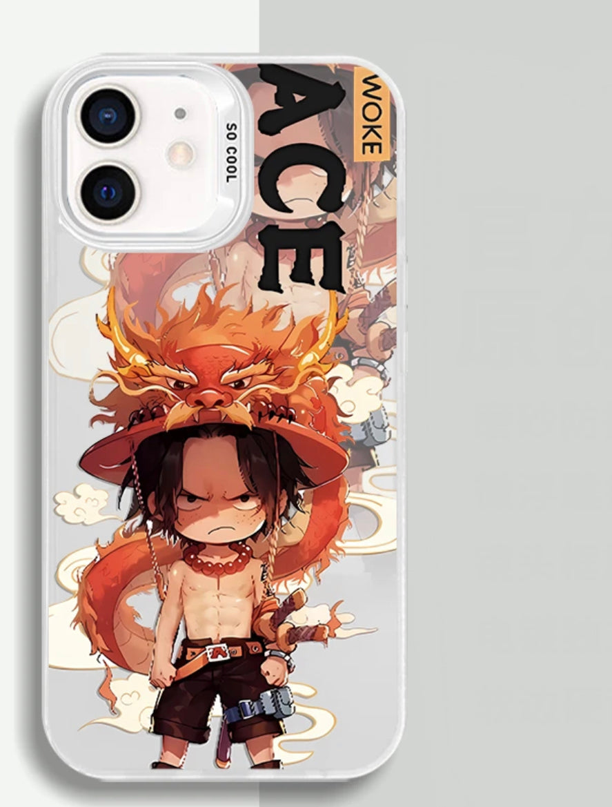 MINI ACE ONE PIECE ANIME ANIME PHONE CASE - TSUKIYA