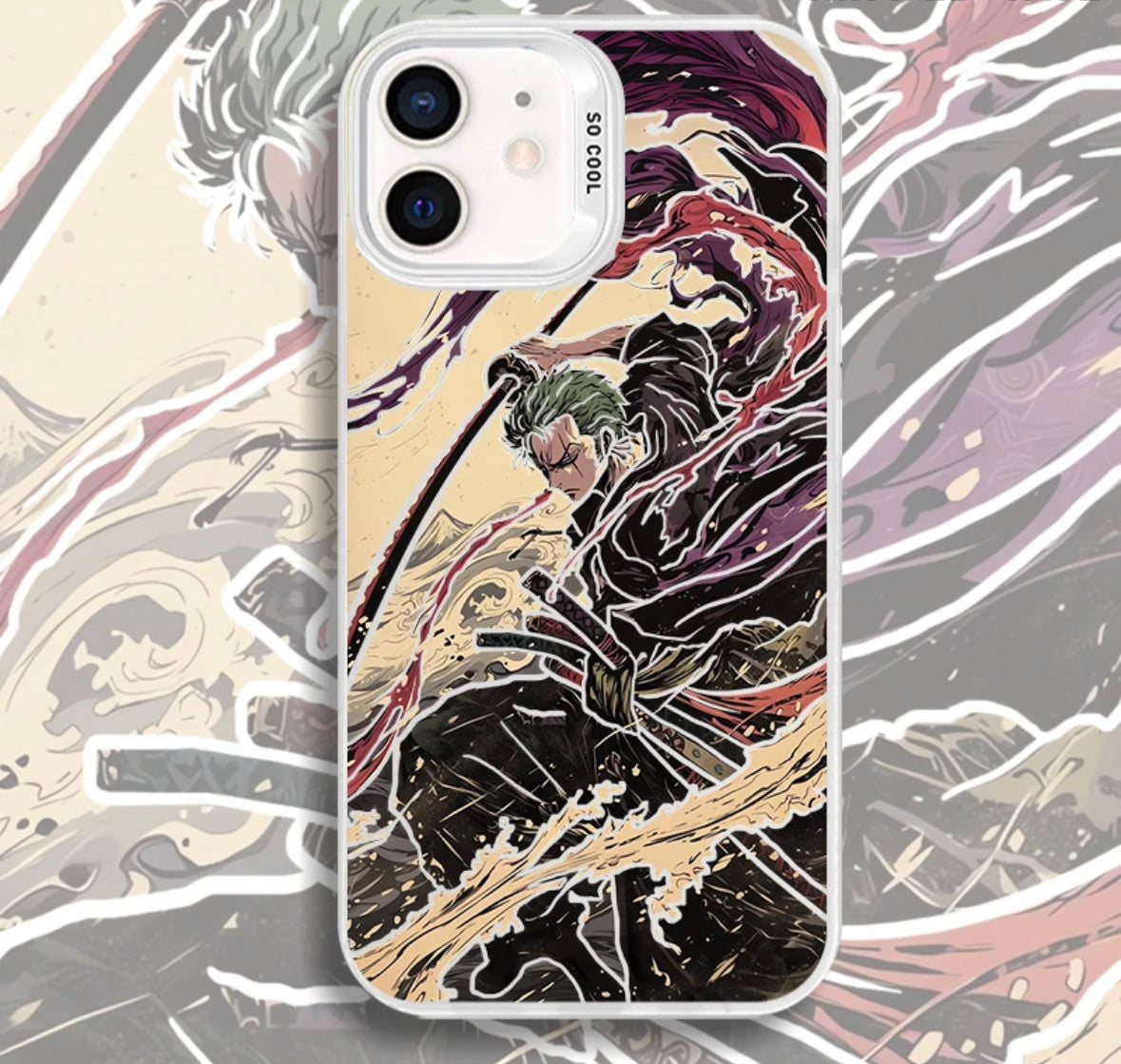 ZORO ANCIENT ONE PIECE ANIME PHONE CASE