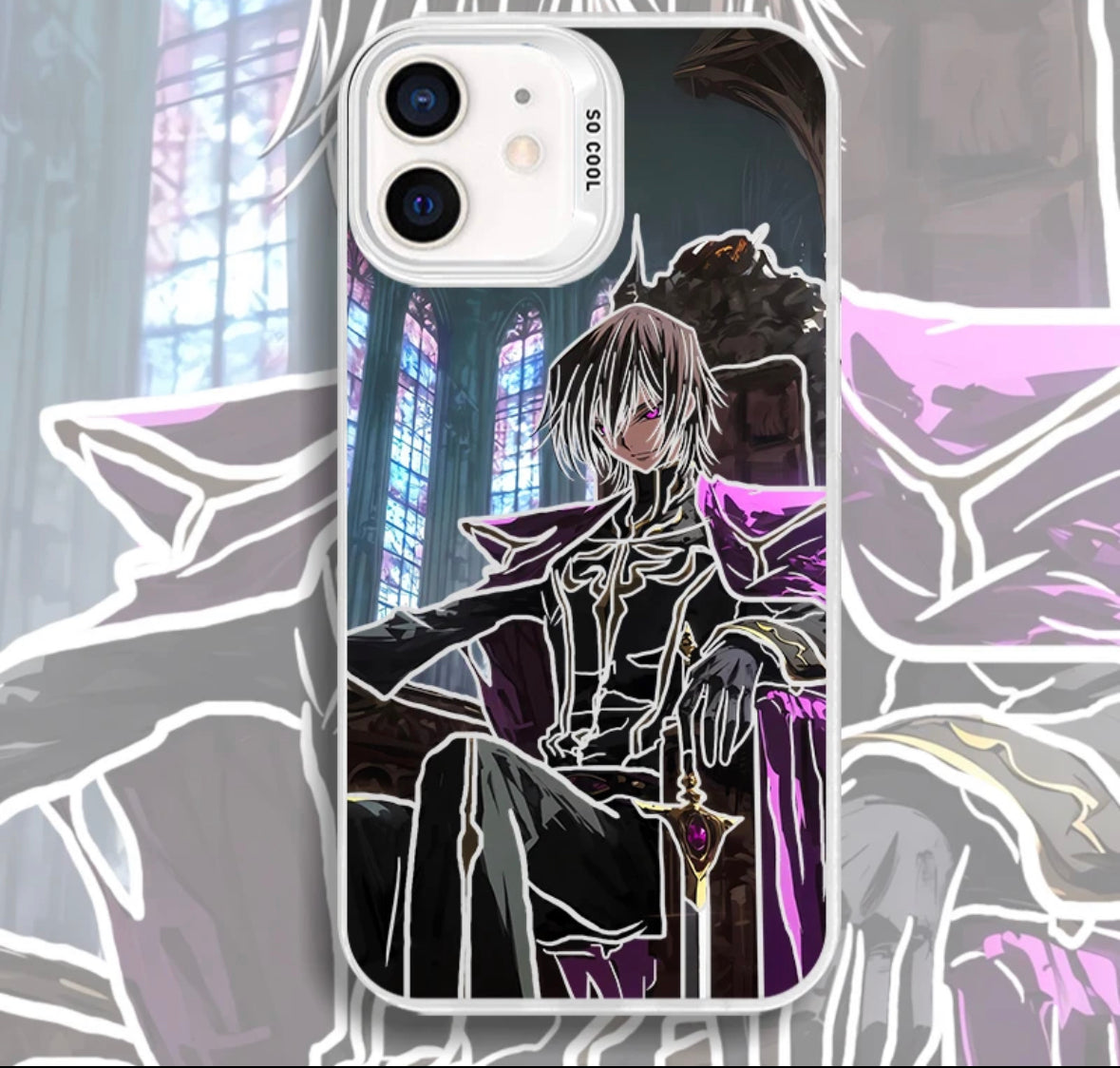 CODE GEASS LELOUCH ANIME PHONE CASE