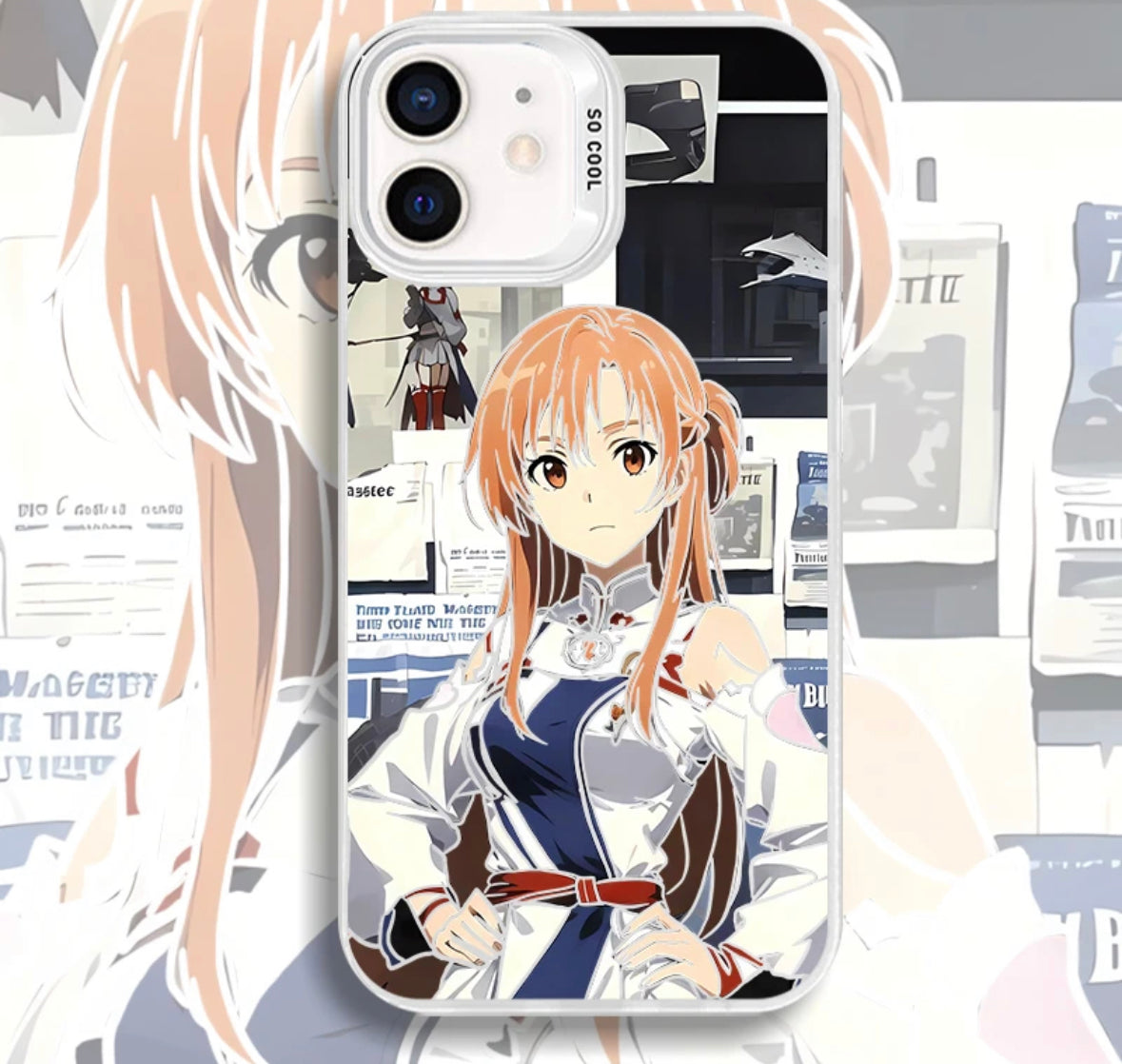 ASUNA SWORD ART ONLINE ANIME PHONE CASE