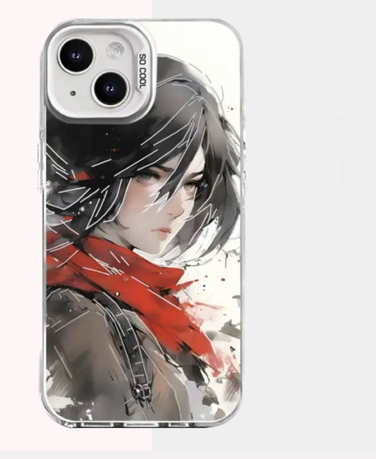 MIKASA ANIME PHONE CASE - TSUKIYA