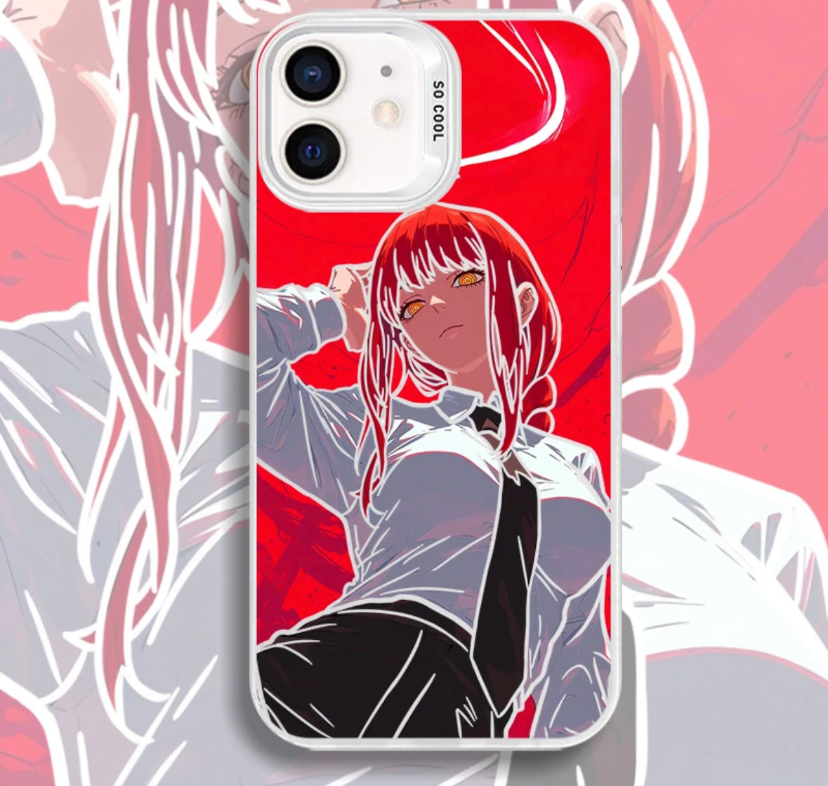 MAKIMA CHAINSAW MAN ANIME PHONE CASE