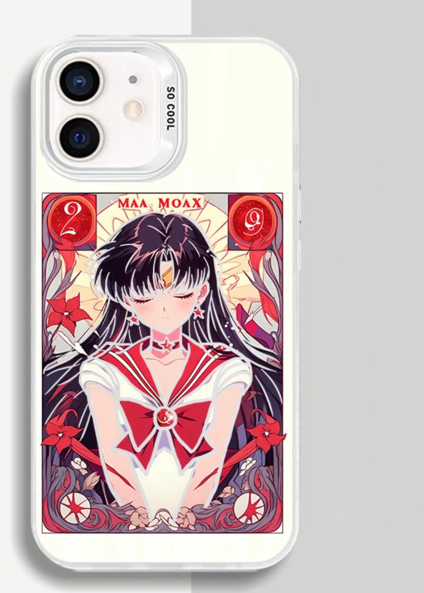 REI HINO SAILOR MARS SAILOR MOON ANIME PHONE CASE