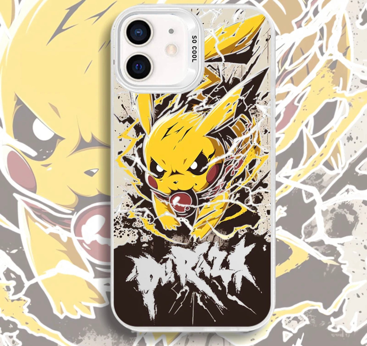 PIKACHU POKEMON ANIME PHONE CASE