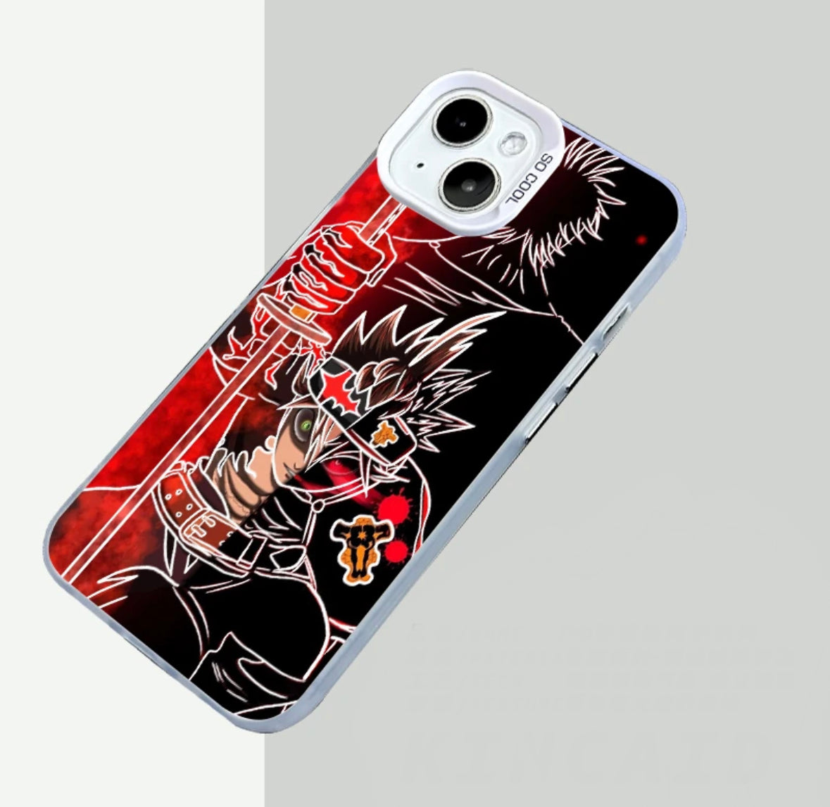 ASTA BLACK CLOVER ANIME PHONE CASE