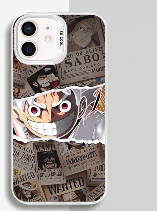 ZIP GEAR 5 LUFFY ONE PIECE ANIME PHONE CASE