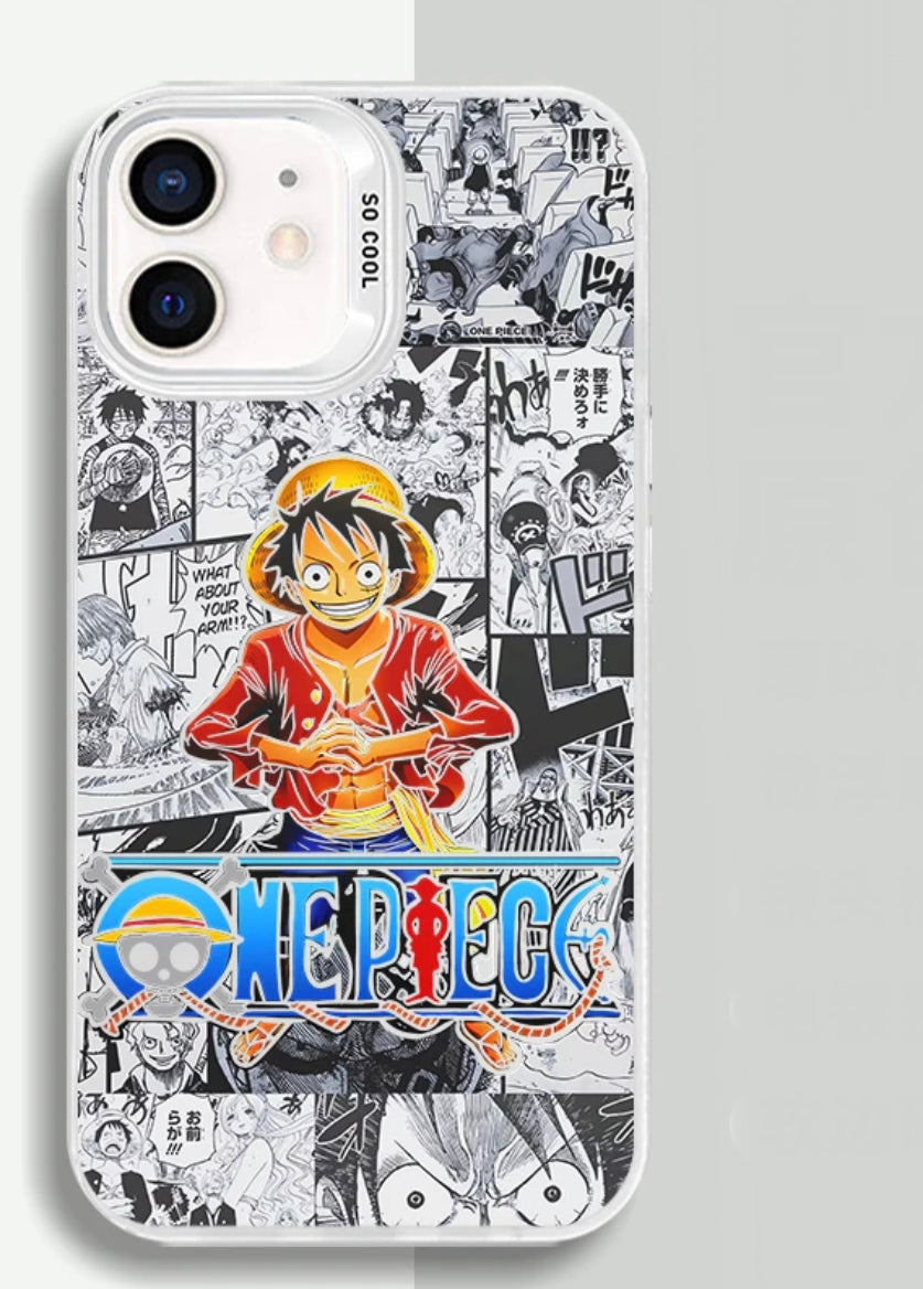 LUFFY ONE PIECE MANGA 2 ANIME PHONE CASE