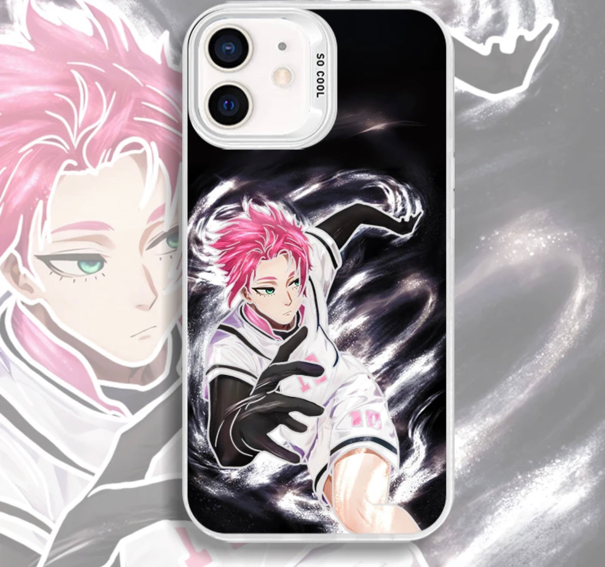 BLUE LOCK SAE ITOSHI ANIME PHONE CASE