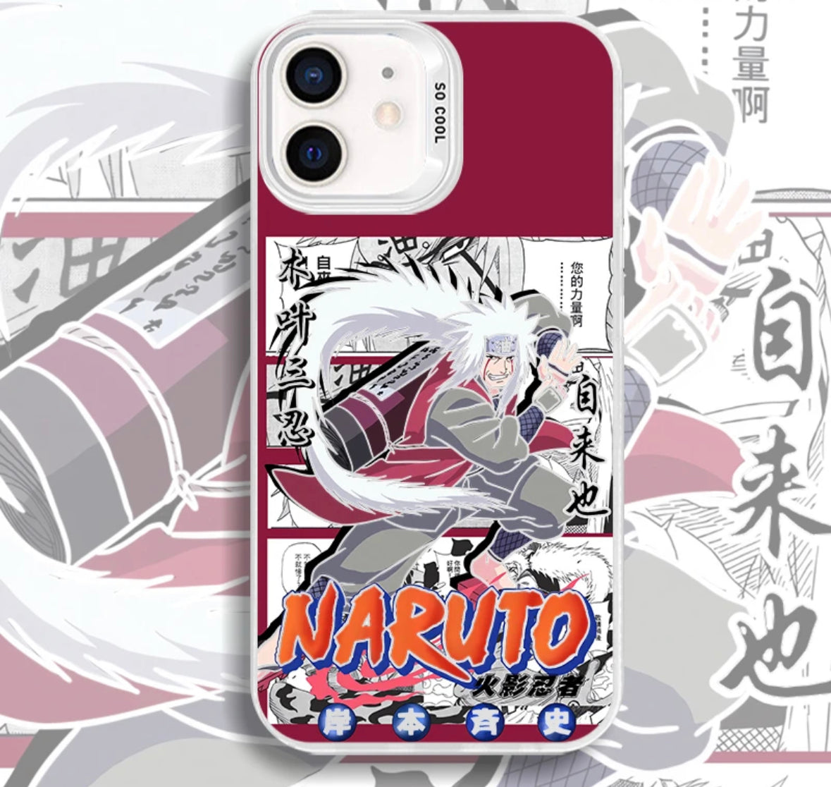 JIRAIYA ANIME PHONE CASE