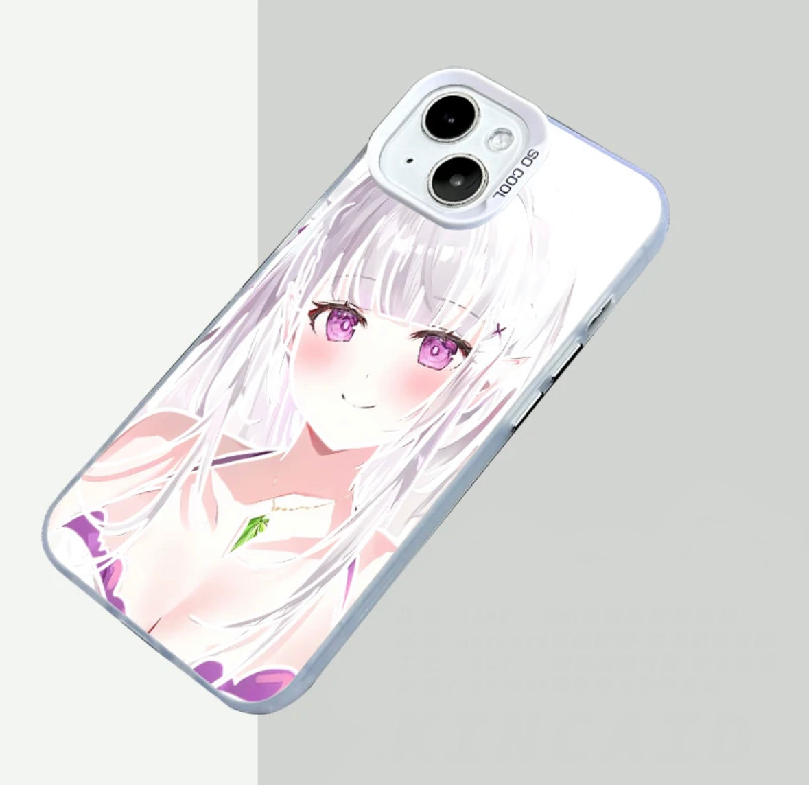 RE:ZERO EMILIA ANIME PHONE CASE