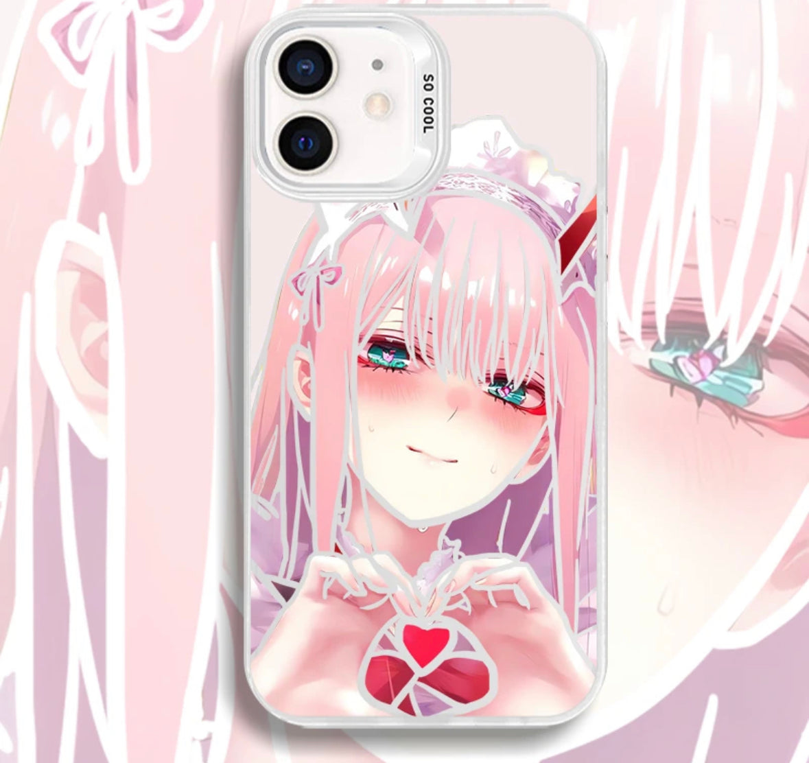 ZEROTWO ANIME PHONE CASE