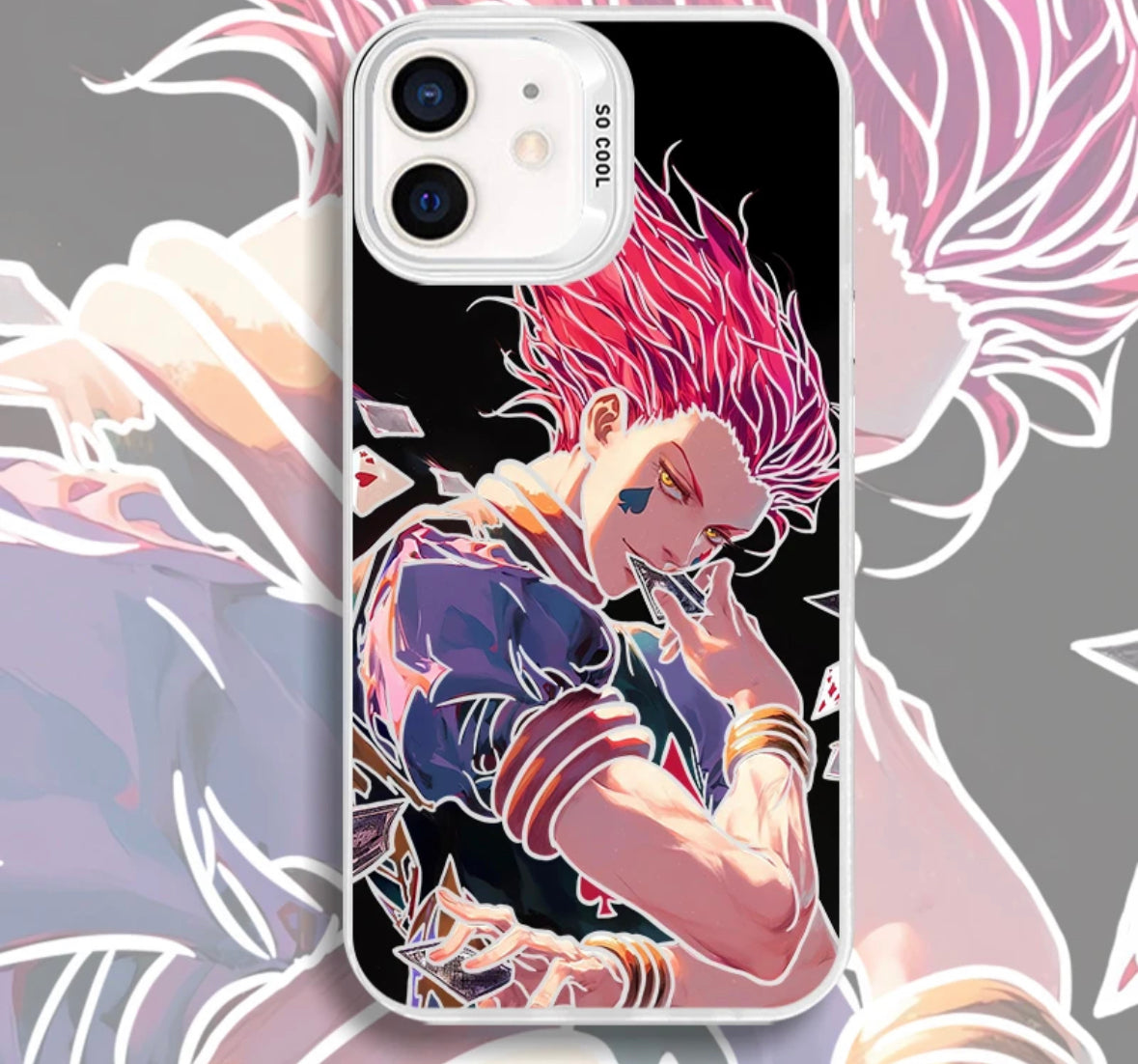 HISOKA HUNTERXHUNTER ANIME PHONE CASE