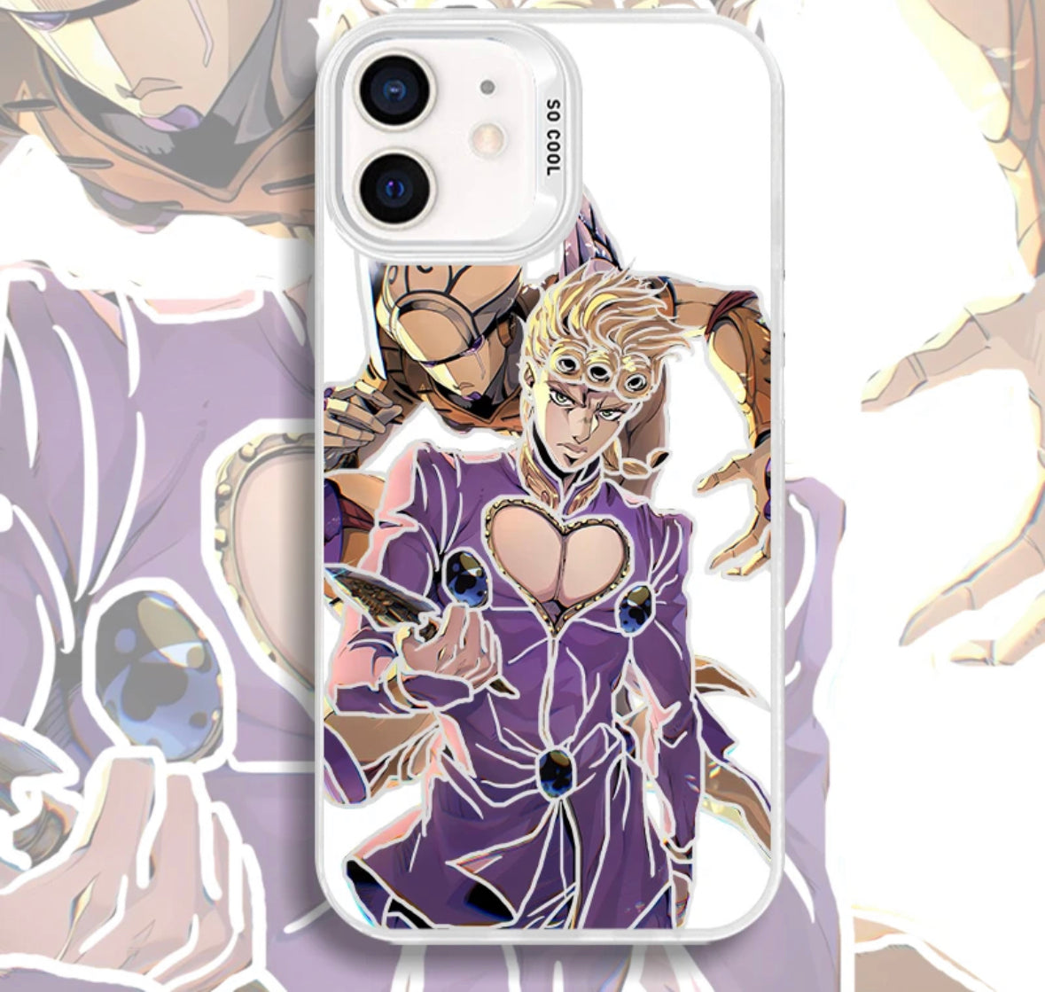 GIORNO GIOVANNA JOJO ANIME PHONE CASE