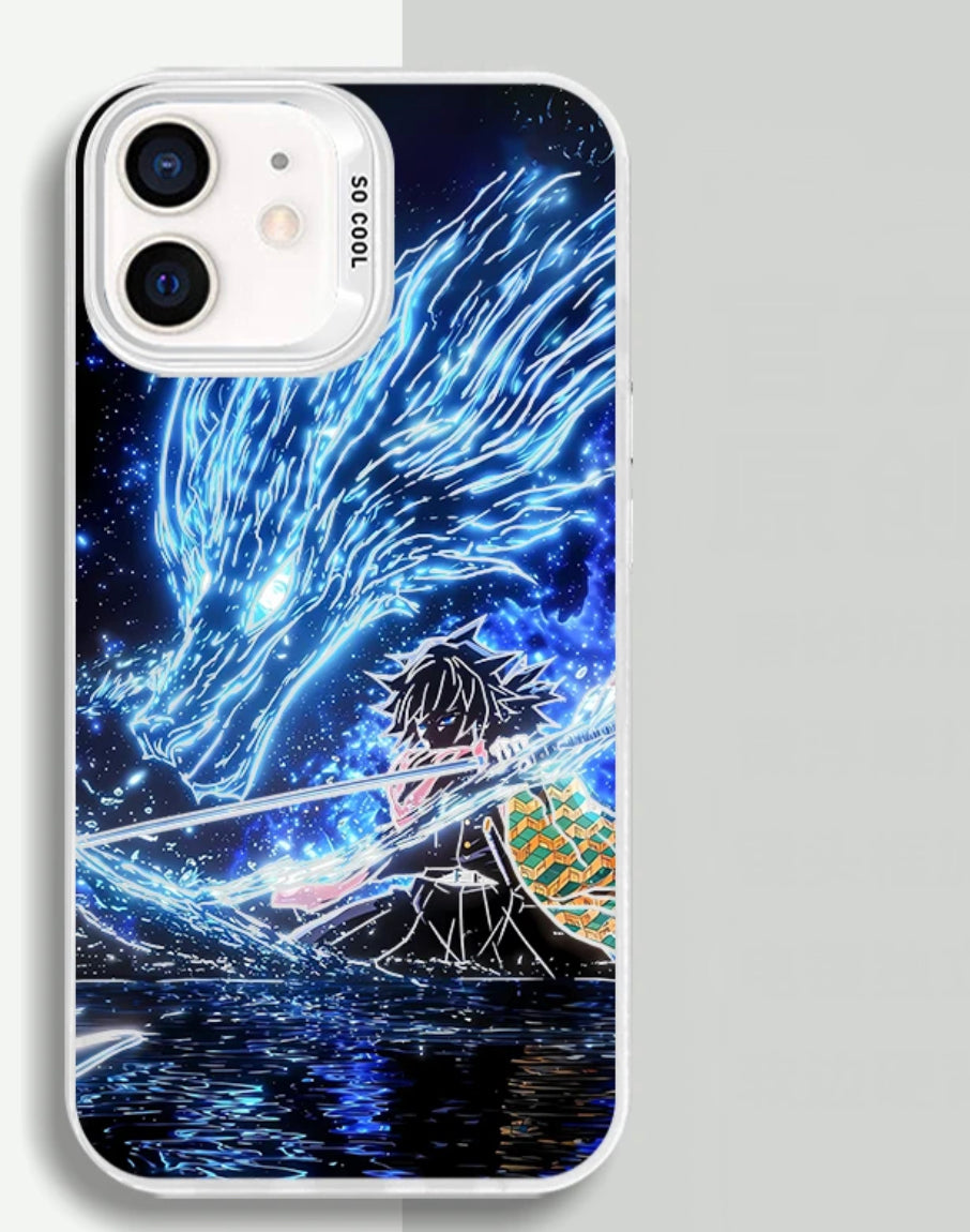 DIVINE GIYUU DEMON SLAYER ANIME PHONE CASE