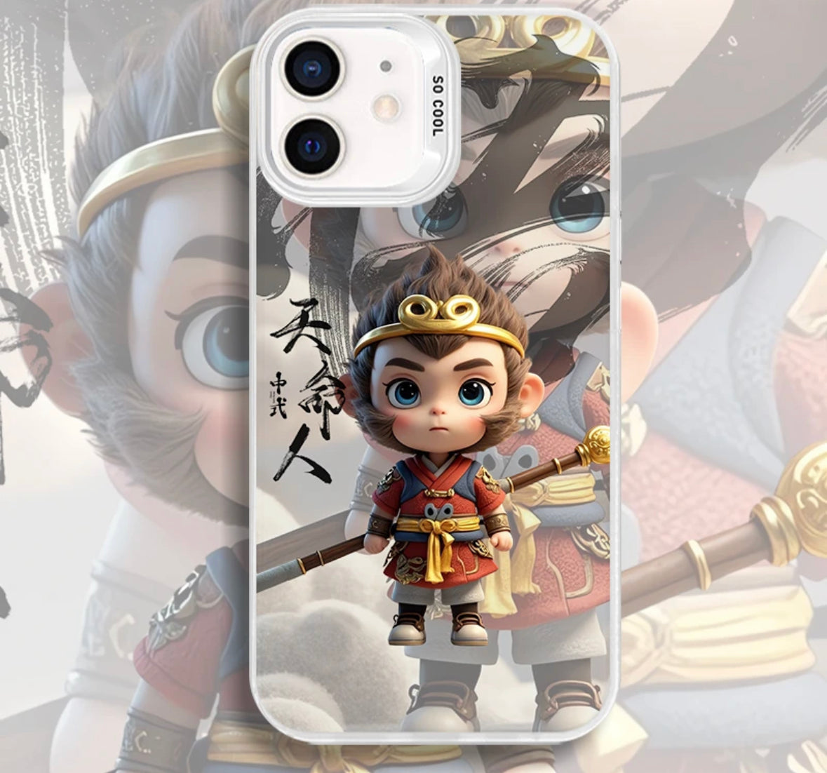 BLACK MYTH SUN WUKONG ANIME PHONE CASE