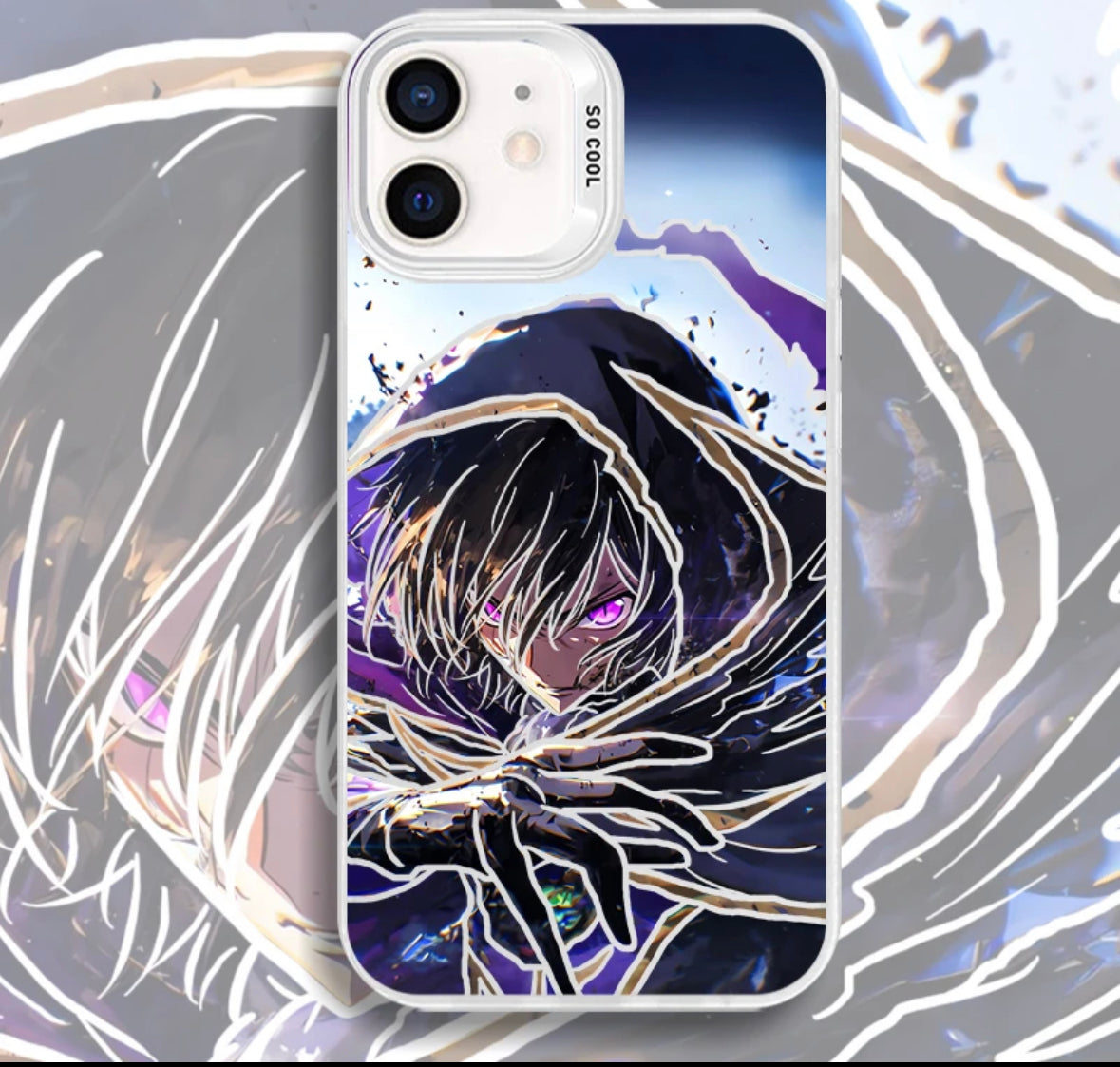 CODE GEASS LELOUCH ANIME PHONE CASE