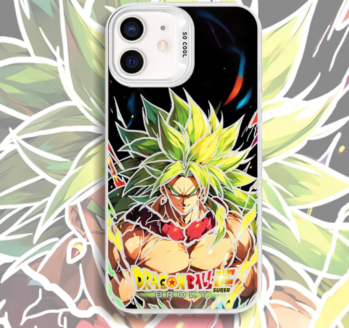 BROLY DRAGON BALL ANIME PHONE CASE