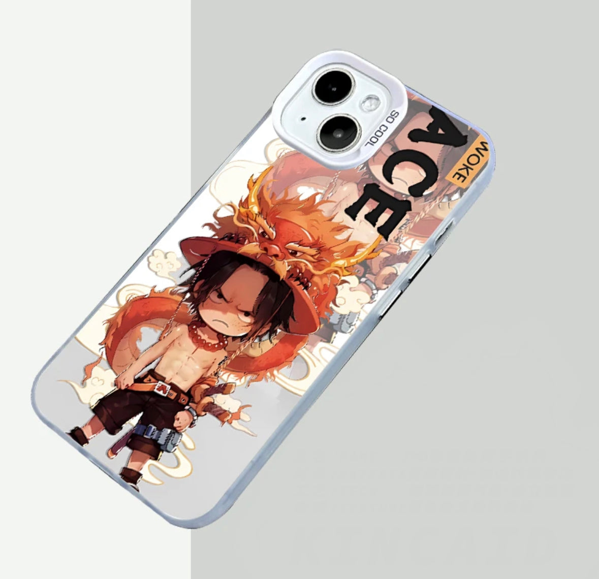 MINI ACE ONE PIECE ANIME ANIME PHONE CASE - TSUKIYA