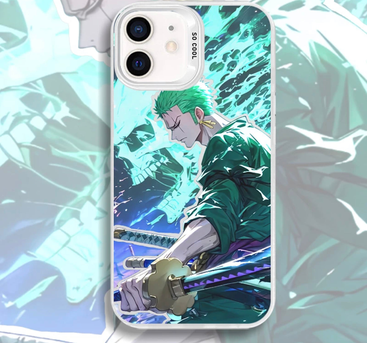 ZORO ONE PIECE ANIME PHONE CASE - TSUKIYA