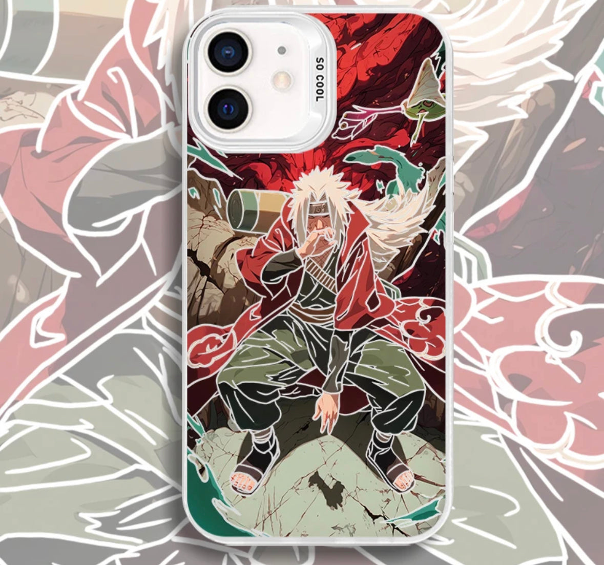 JIRAIYA ANIME PHONE CASE