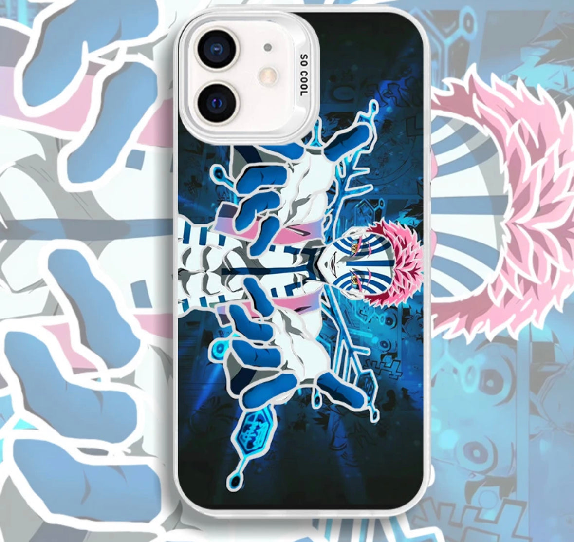 AKAZA DEMON SLAYER ANIME PHONE CASE