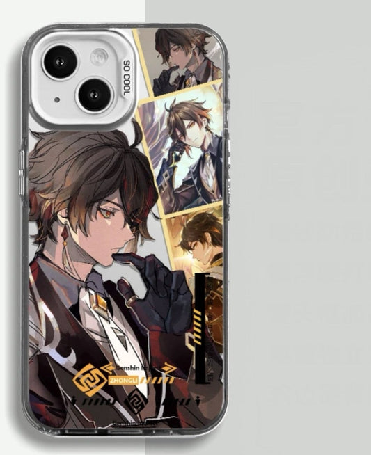 ZHONG LI ANIME PHONE CASE GENSHIN IMPACT - TSUKIYA