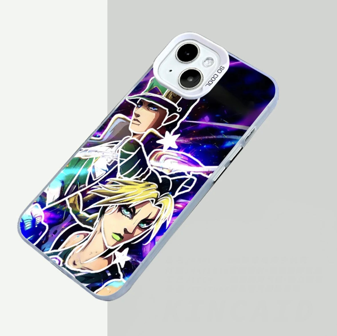 JOLYNE CUJOH X JOTARO KUJO JOJO ANIME PHONE CASE