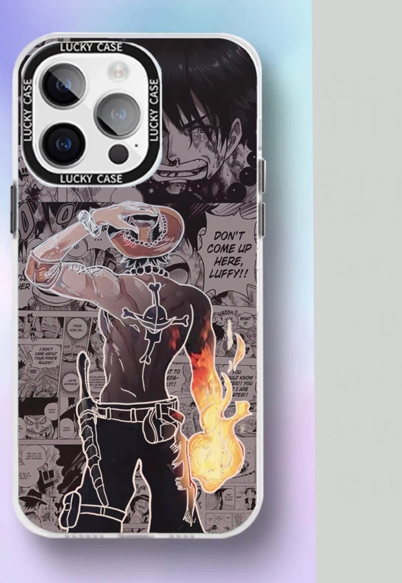 ACE ONE(AMBER SHINE)PIECE ANIME PHONE CASE