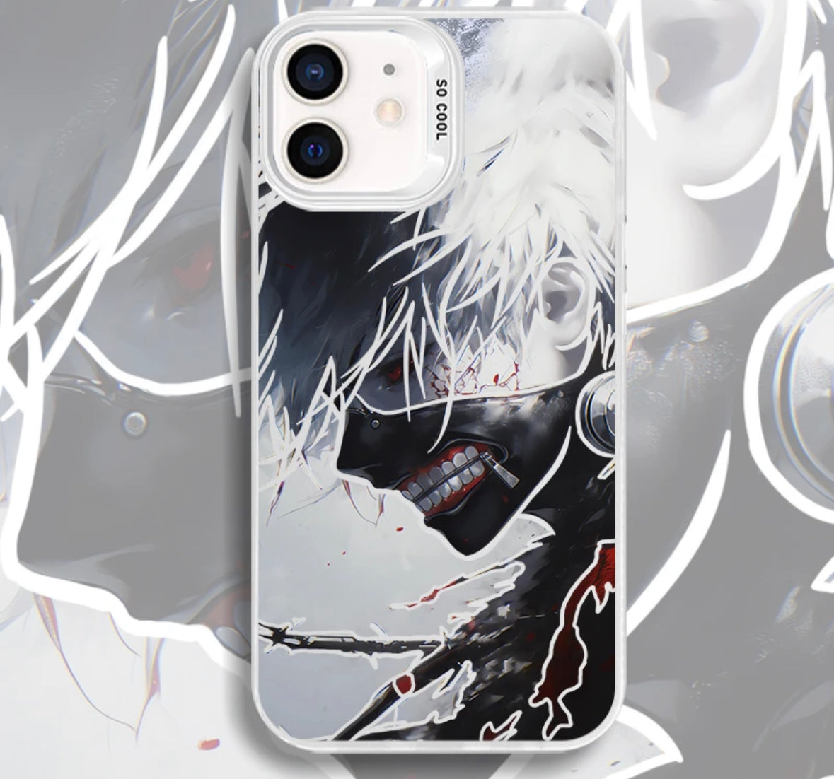 TOKYO GHOUL KEN KANEKI ANIME ANIME PHONE CASE MAGSAFE OPTION - TSUKIYA