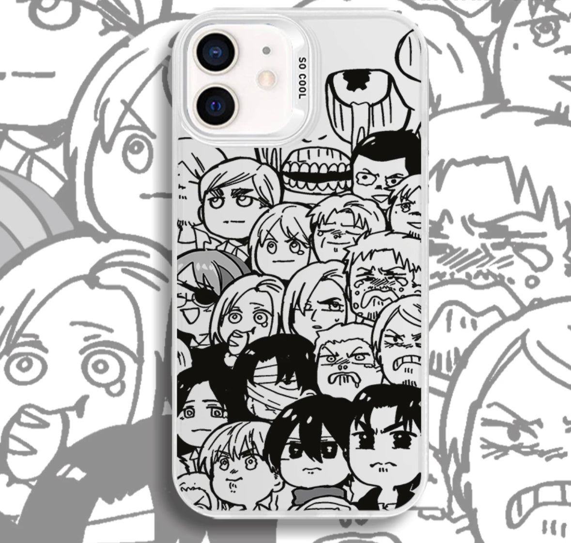 SCOUT CREW ANIME PHONE CASE