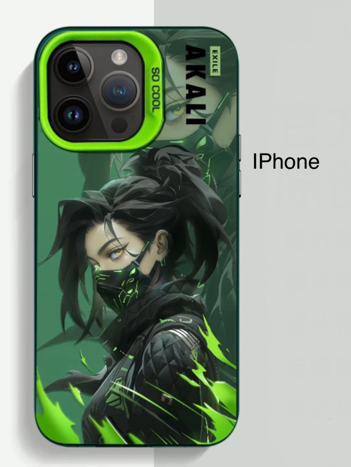 AKALI LEAGUE OF LEGENDS ANIME PHONE CASE - TSUKIYA