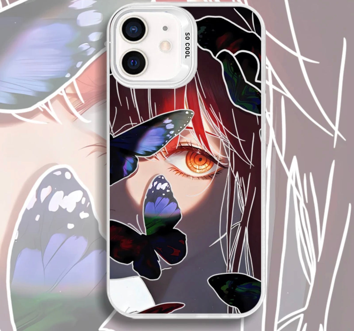 MAKIMA EYE CHAINSAW MAN ANIME PHONE CASE