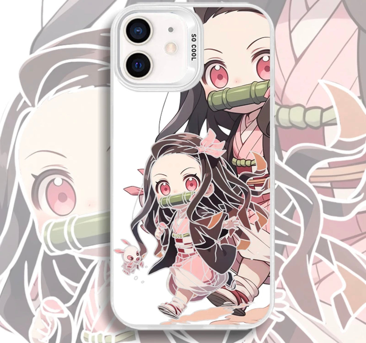 CHIBI NEZUKO ANIME PHONE CASE