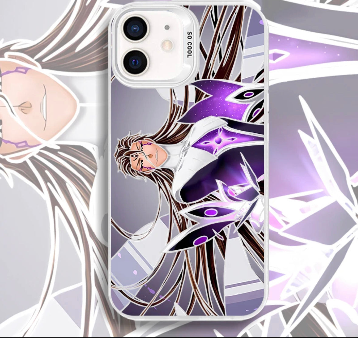 AIZEN BLEACH ANIME PHONE CASE