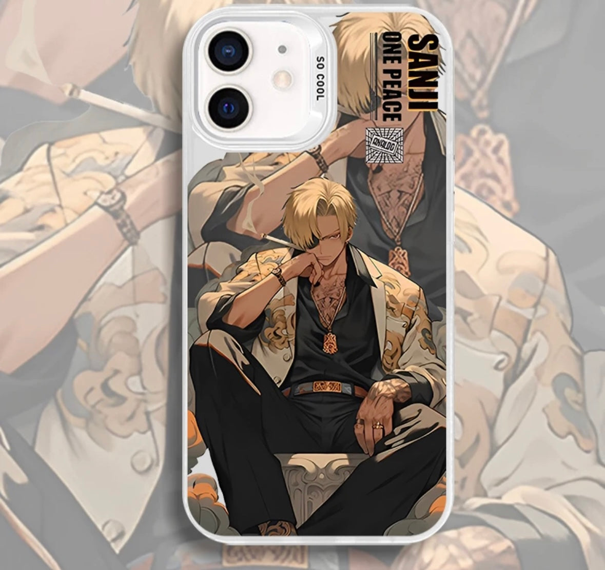 SANJI ONE PIECE ANIME PHONE CASE - TSUKIYA