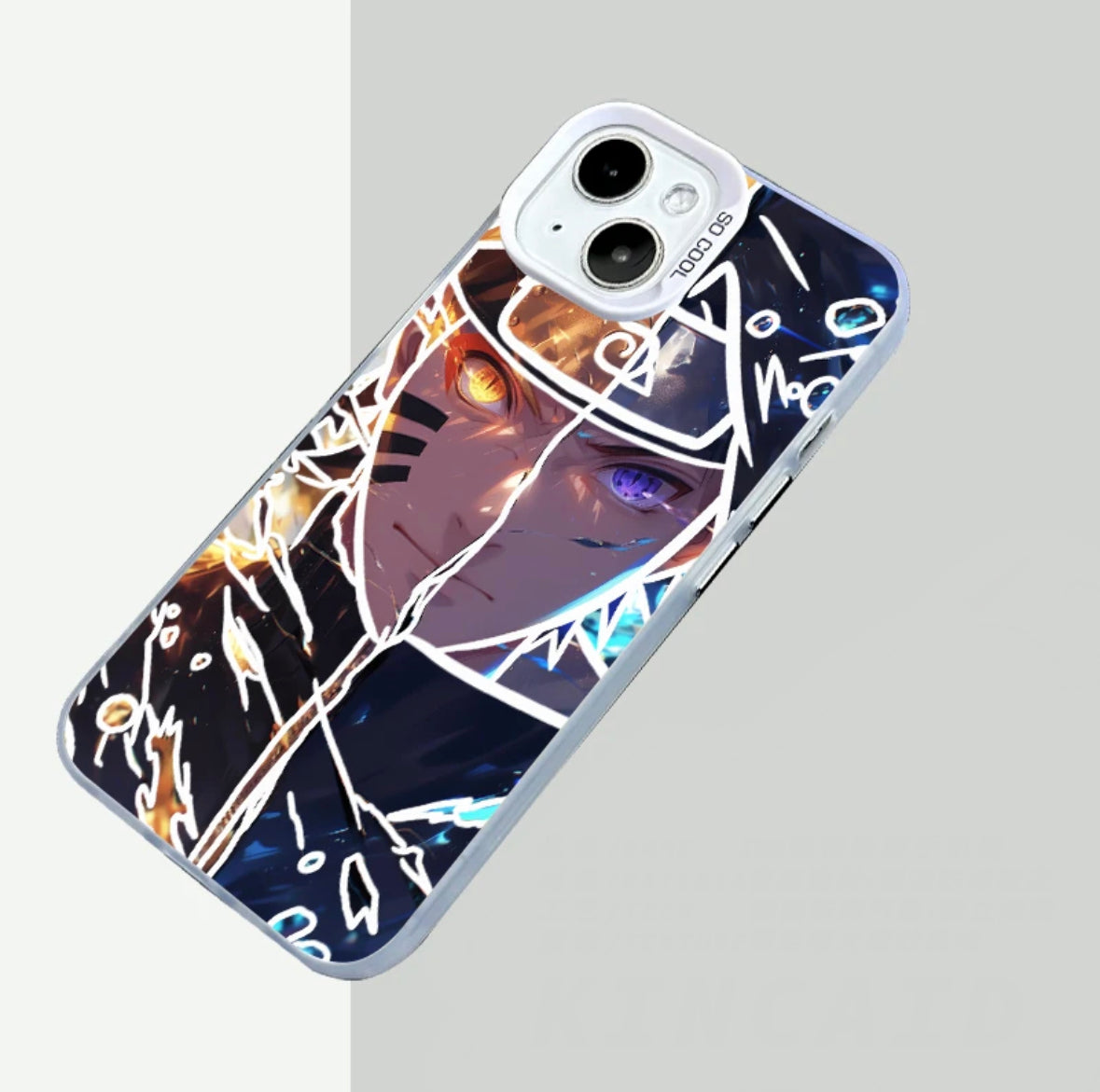 NARUTO SASUKE ANIME PHONE CASE MAGSAFE OPTION - TSUKIYA