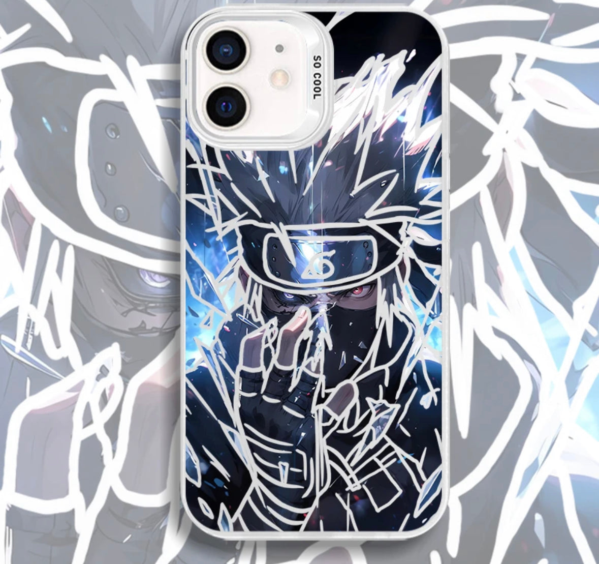 KAKASHI ANIME PHONE CASE MAGSAFE OPTION - TSUKIYA