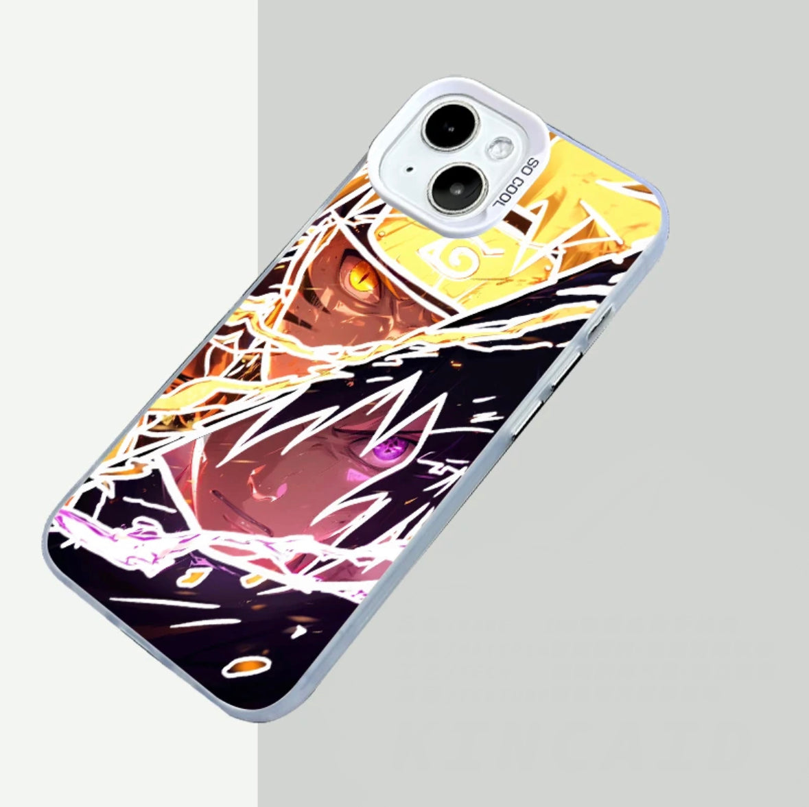 NARUTO SASUKE ANIME PHONE CASE MAGSAFE OPTION - TSUKIYA