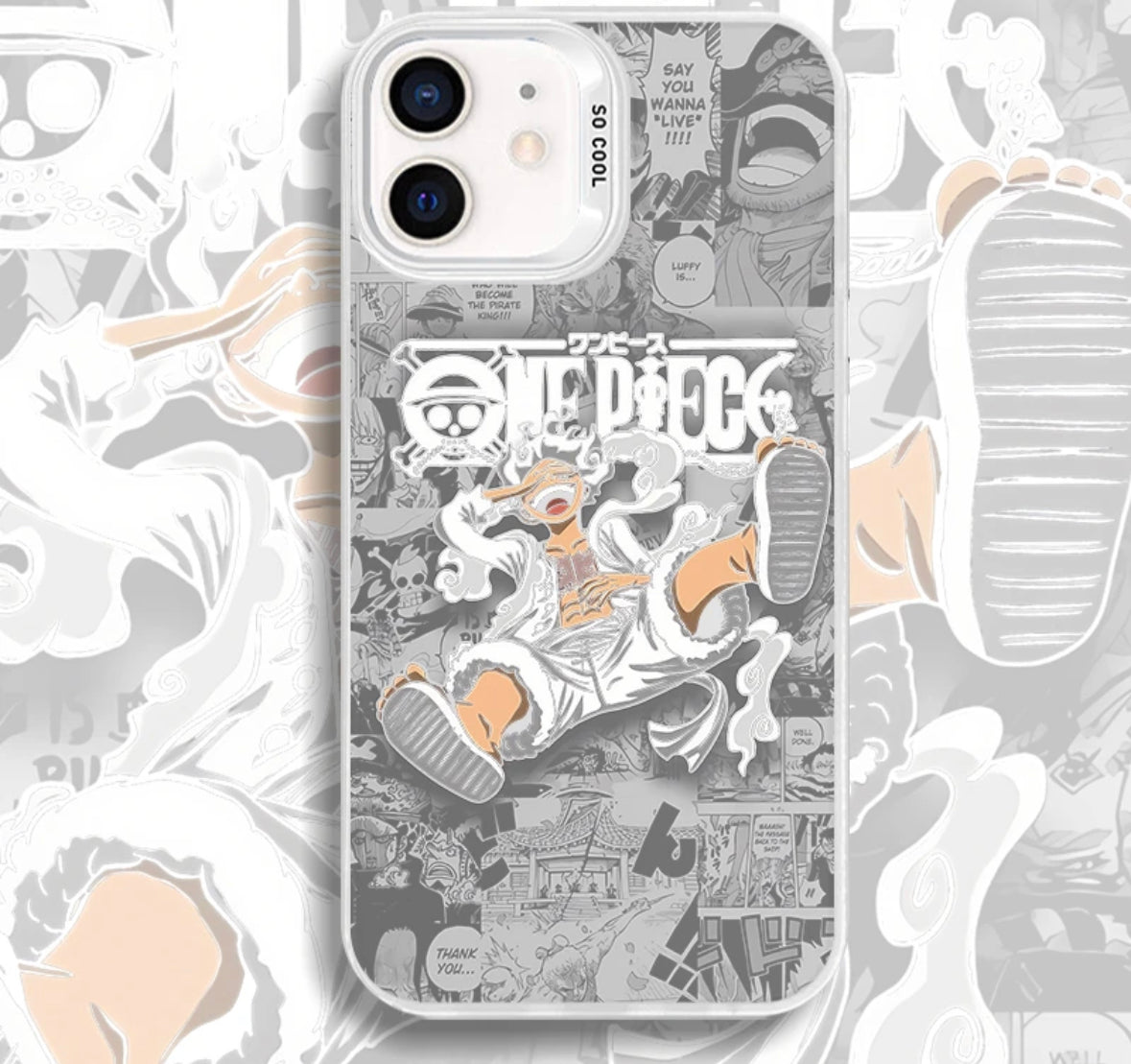 LUFFY ONE PIECE GEAR 5 ANIME PHONE CASE