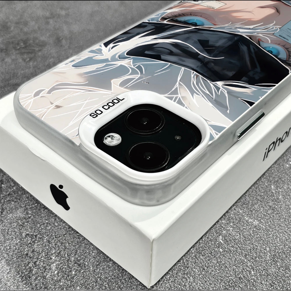 GOJO ANIME PHONE CASE 2 MAGSAFE OPTION - TSUKIYA