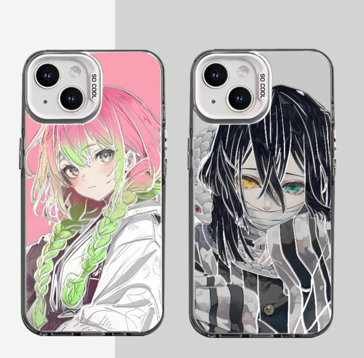 MITSURI & OBANAI ANIME PHONE CASE - TSUKIYA