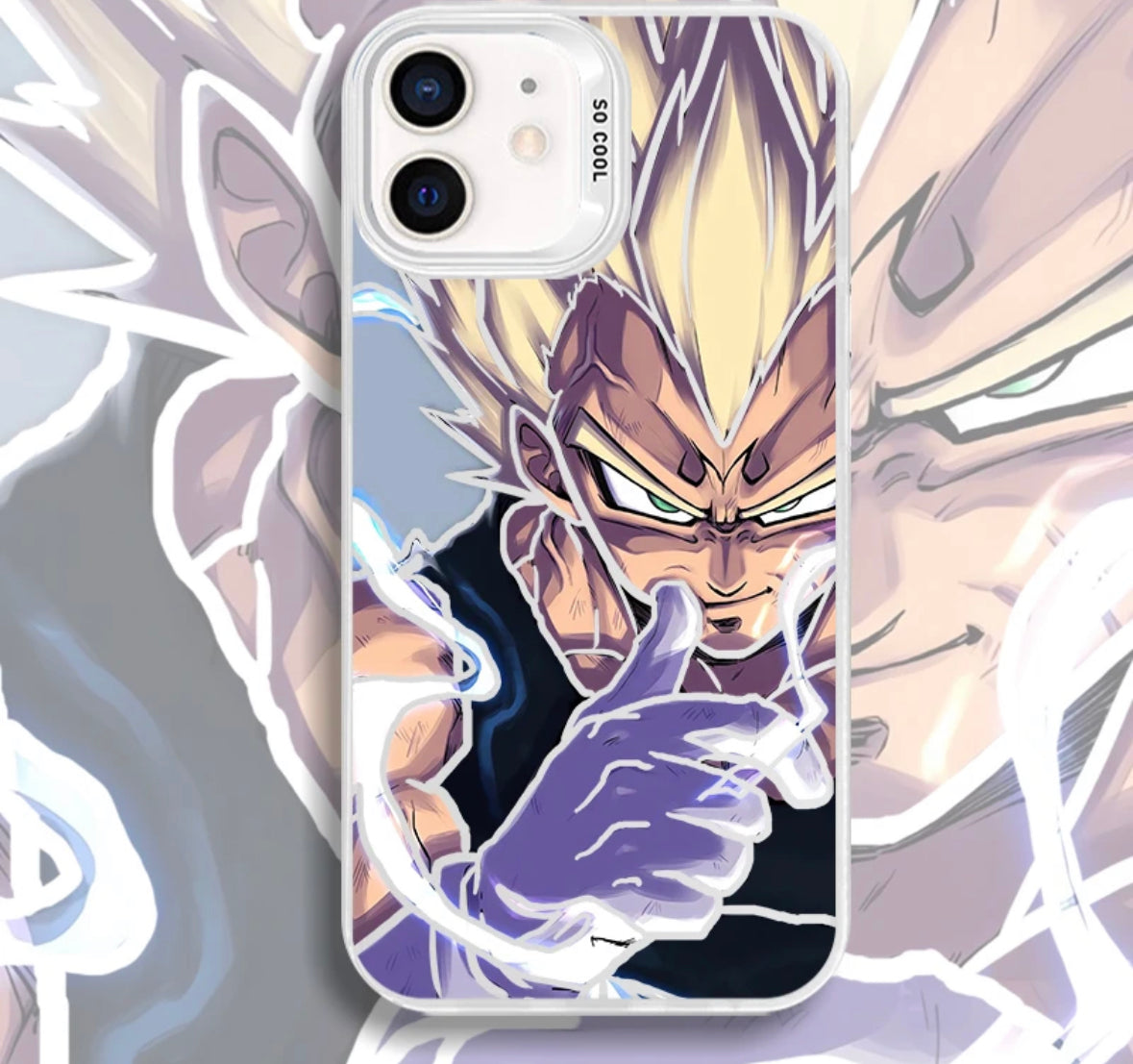 VEGETA ANIME DRAGON BALL Z ANIME PHONE CASE MAGSAFE OPTION - TSUKIYA