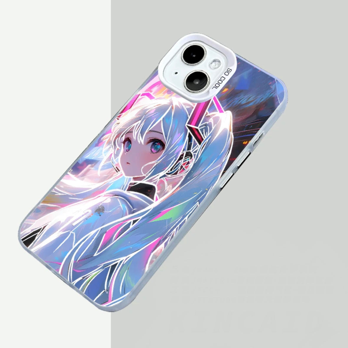 HATSUNE ANIME PHONE CASE MAGSAFE OPTION - TSUKIYA