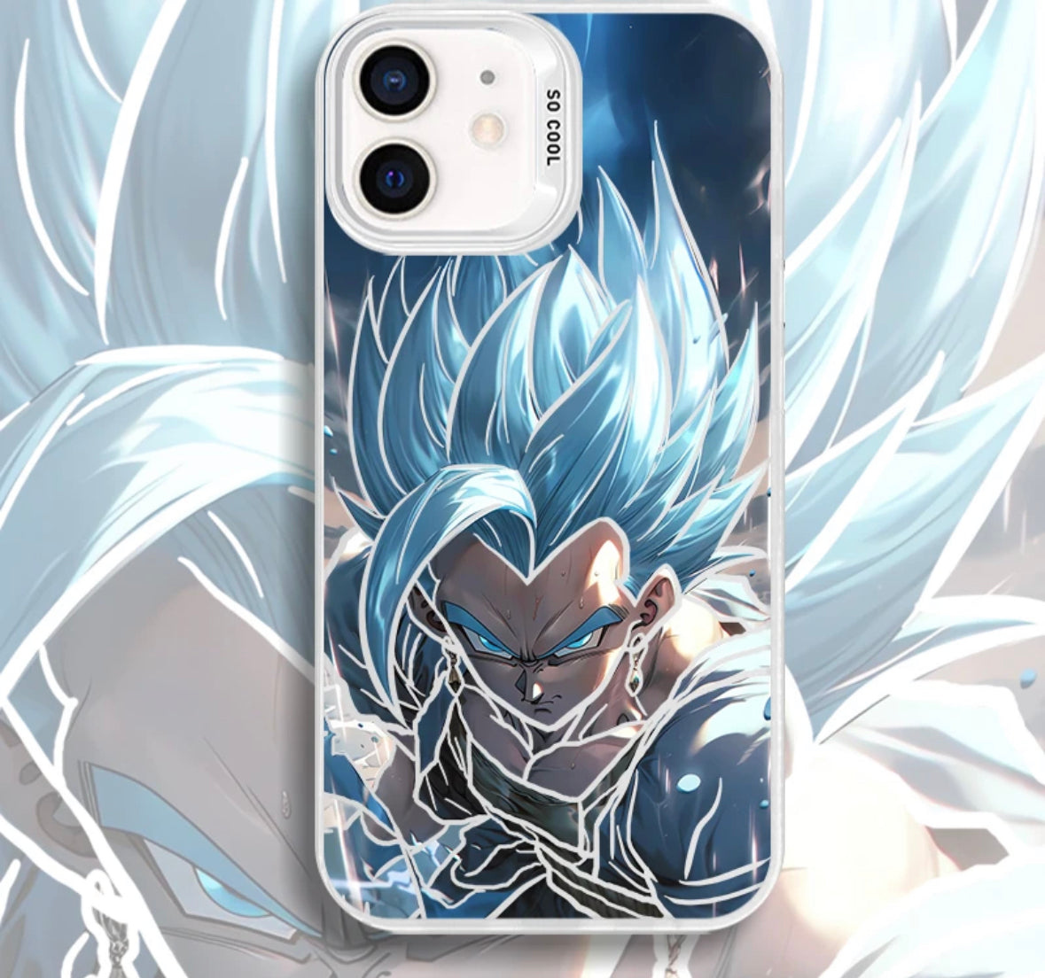 VEGETA DRAGON BALL Z ANIME PHONE CASE  MAGSAFE OPTION - TSUKIYA