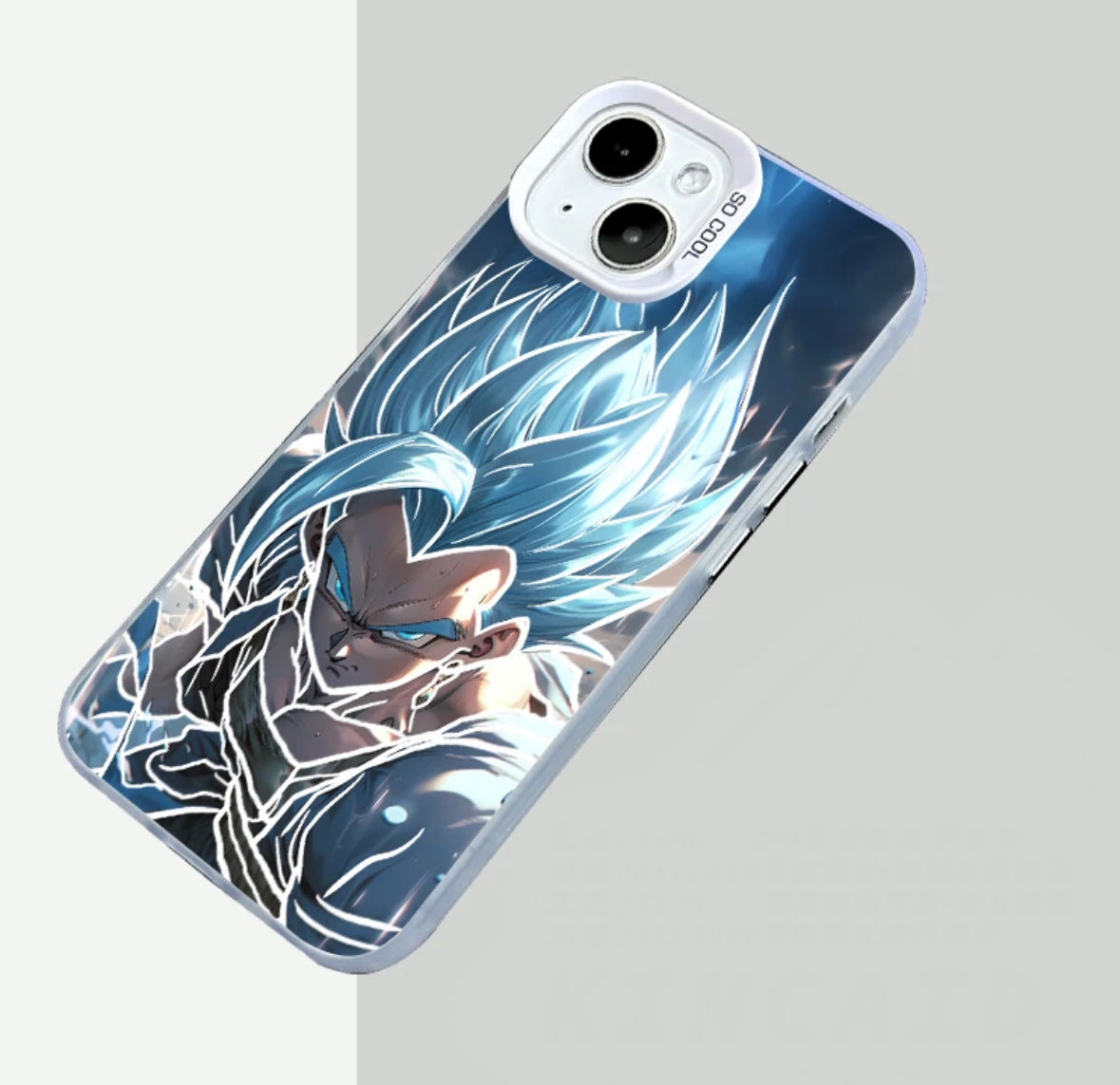 VEGETA DRAGON BALL Z ANIME PHONE CASE  MAGSAFE OPTION - TSUKIYA