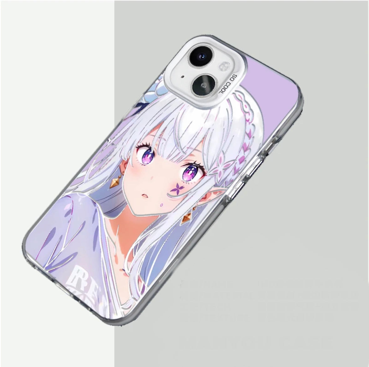 RE:ZERO EMILIA ANIME PHONE CASE - TSUKIYA