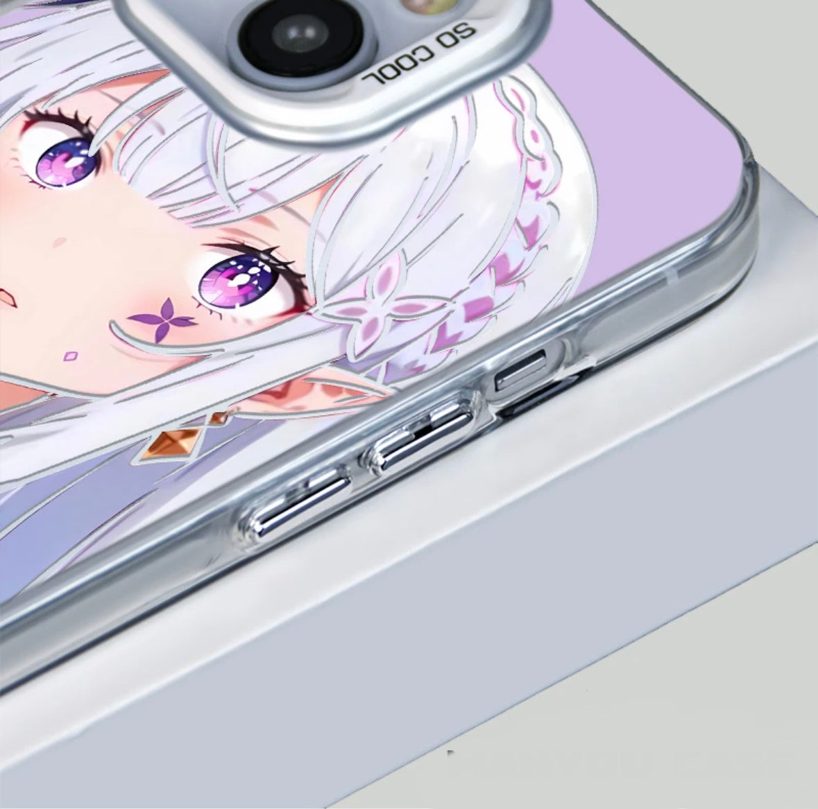 RE:ZERO EMILIA ANIME PHONE CASE - TSUKIYA